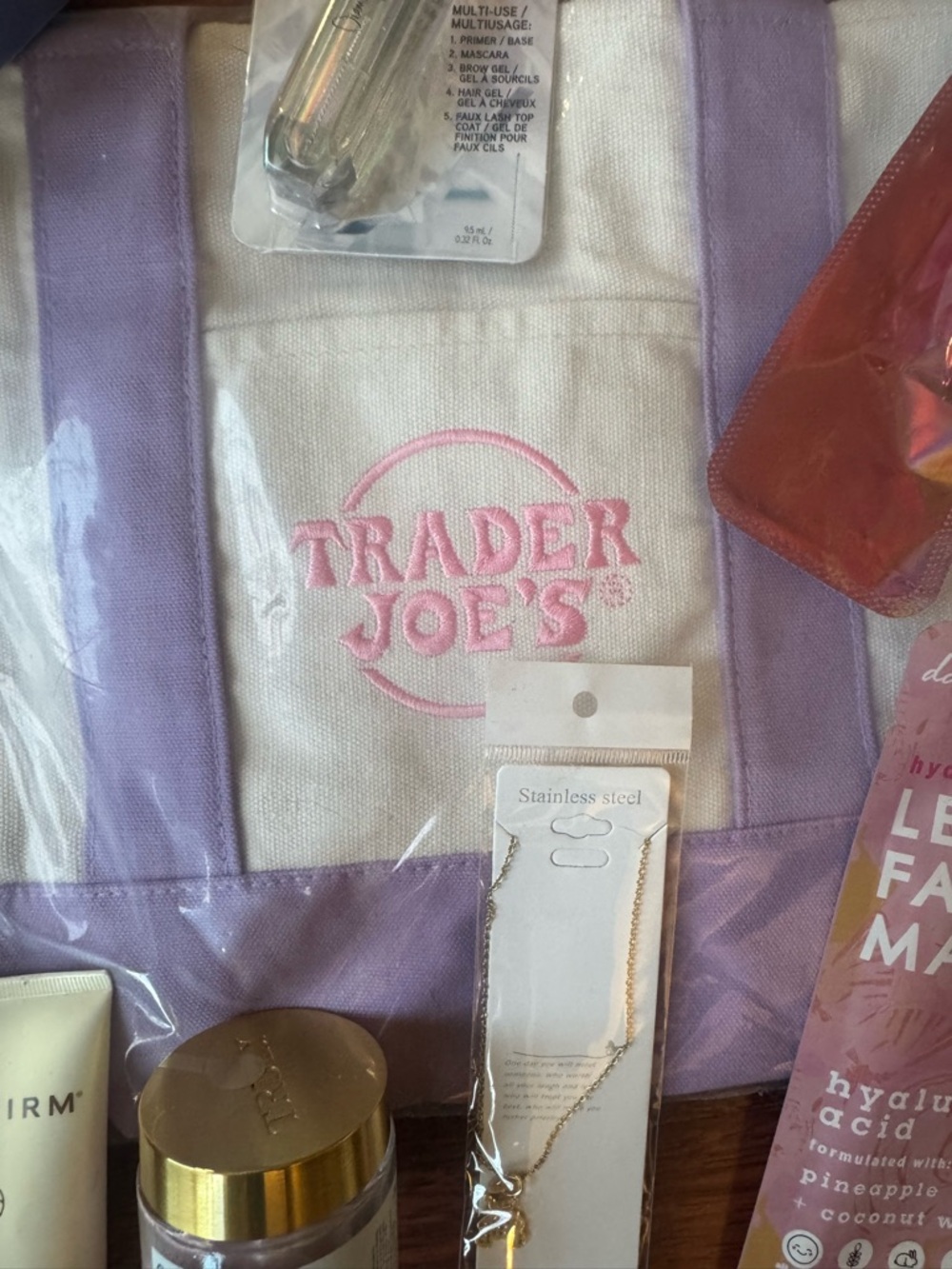 Trader Joe's stuffed tote! - Picture 7 of 10
